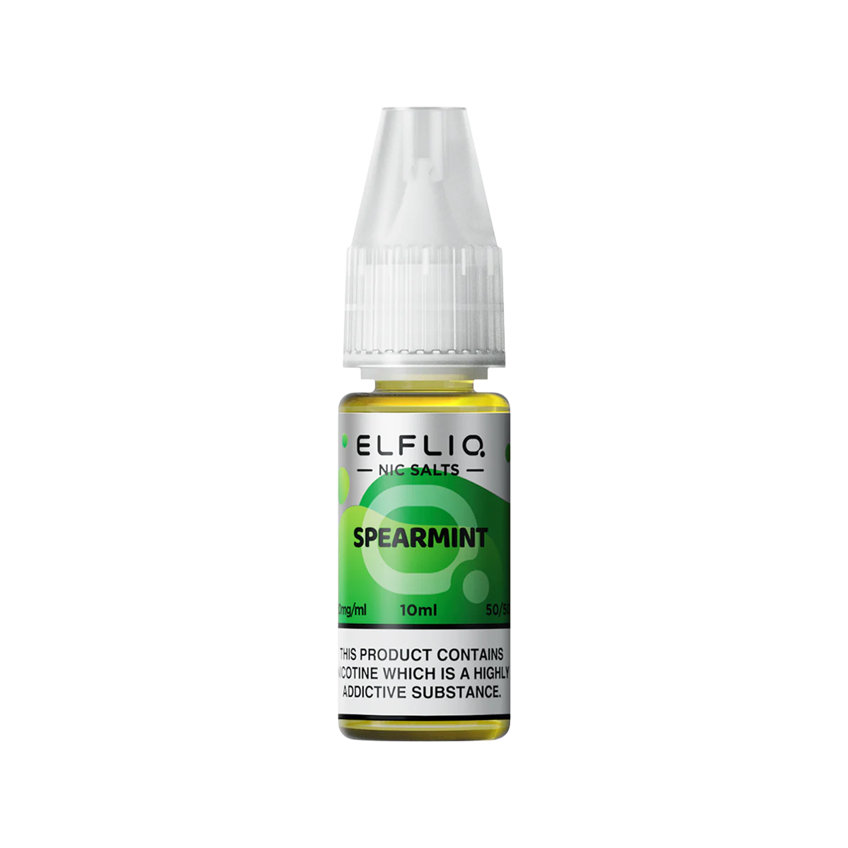 Spearmint Elfliq Nic Salt by Elfbar - 10ml | Isle of Vapes