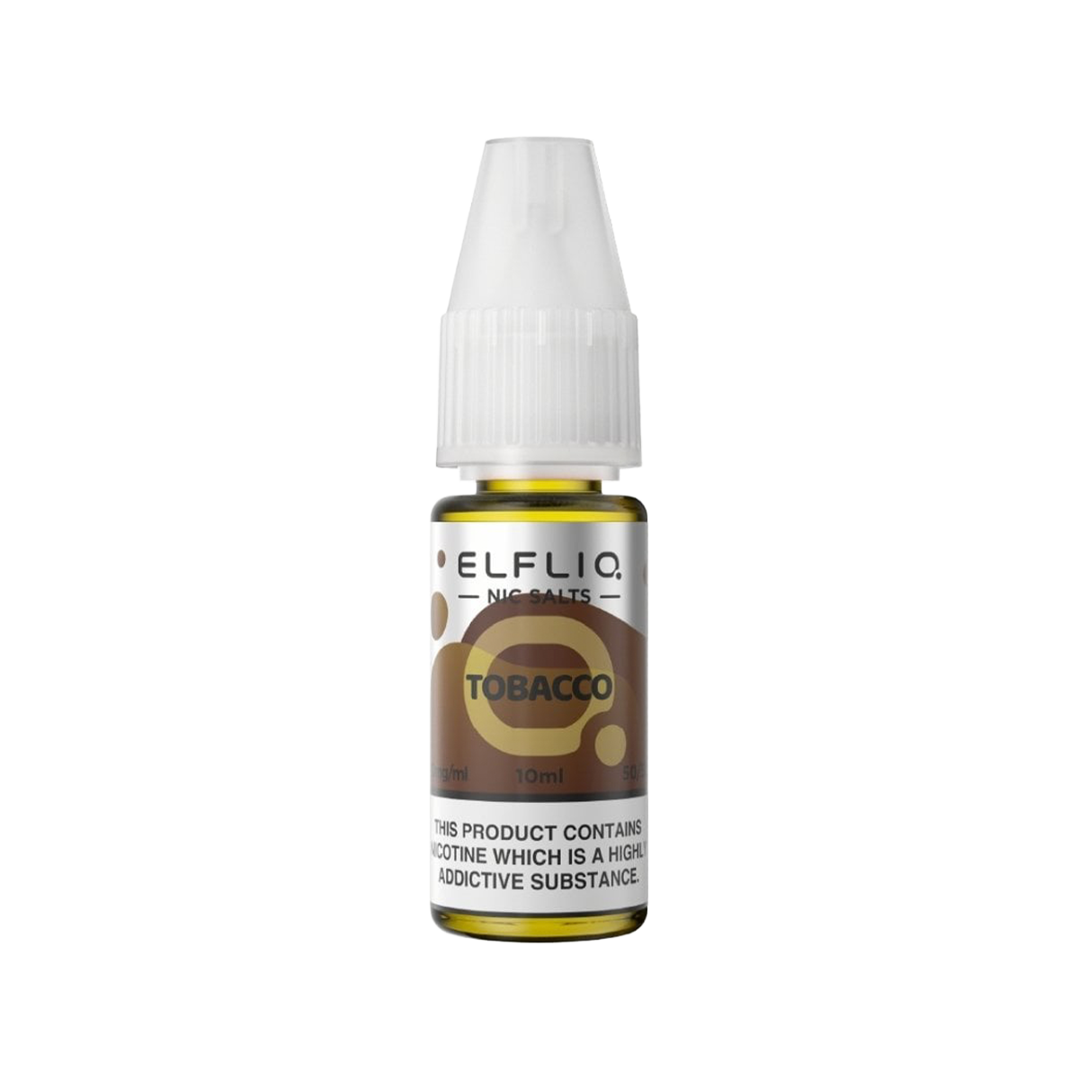Tobacco Elfliq Nic Salt by Elfbar - 10ml | Isle of Vapes