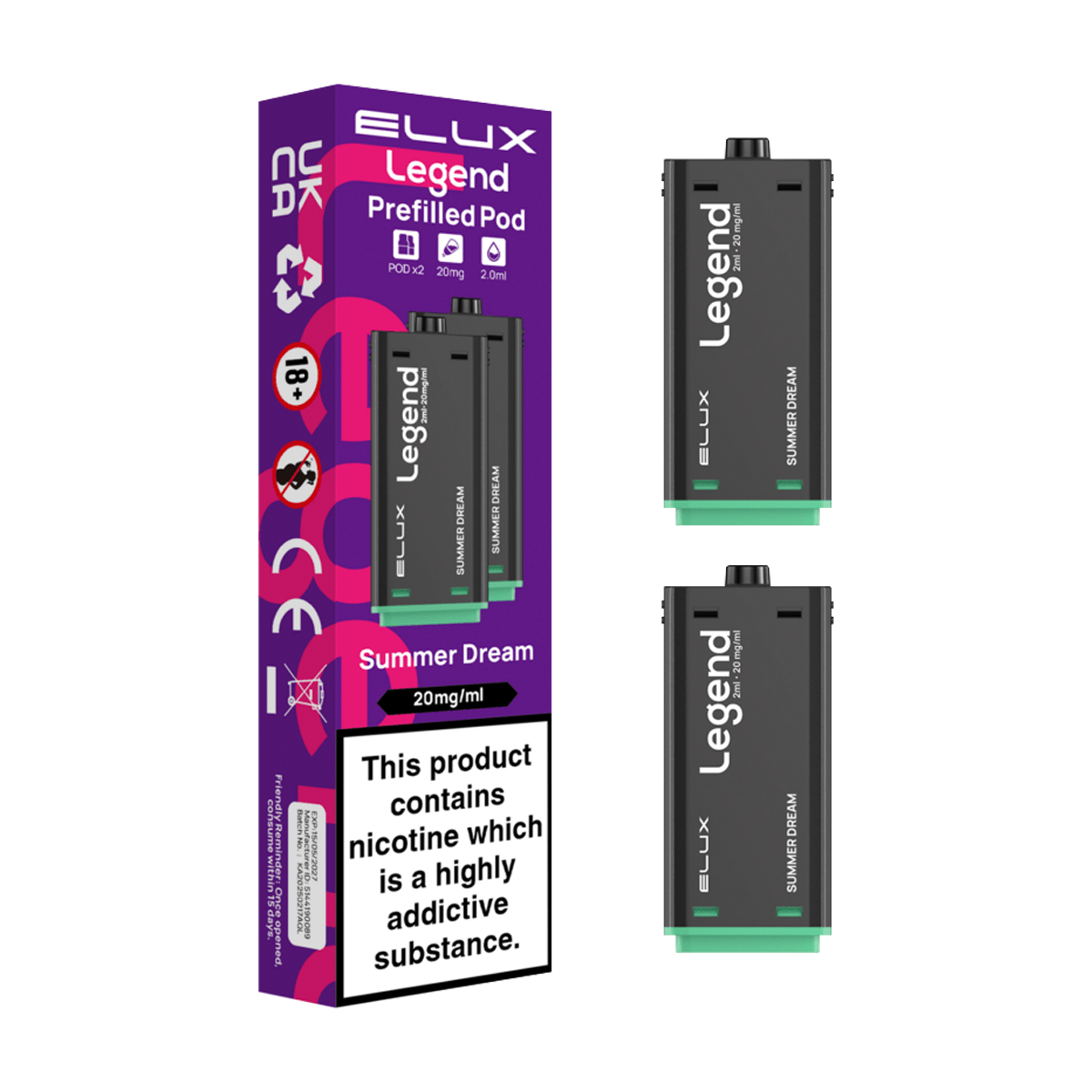 Summer Dream Elux Legend 1500 Pods