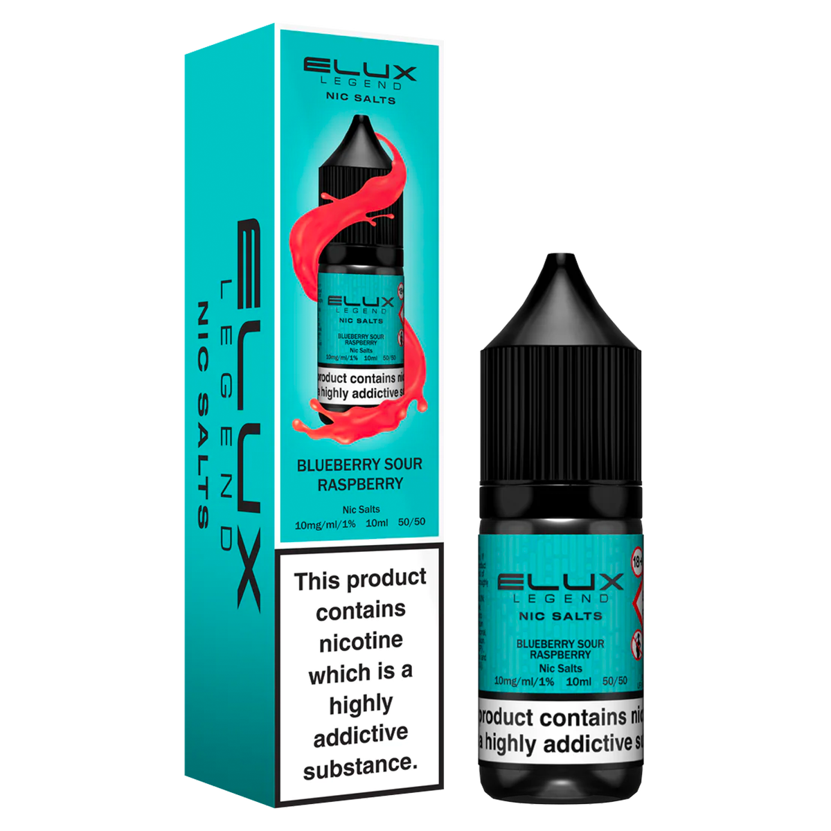 Blueberry Sour Raspberry Nic Salt by Elux 10ml | Isle of Vapes