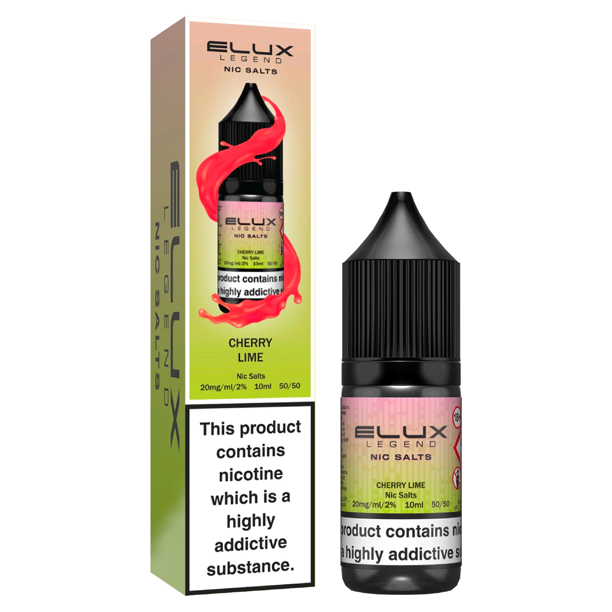 Cherry Lime Nic Salt by Elux 10ml | Isle of Vapes