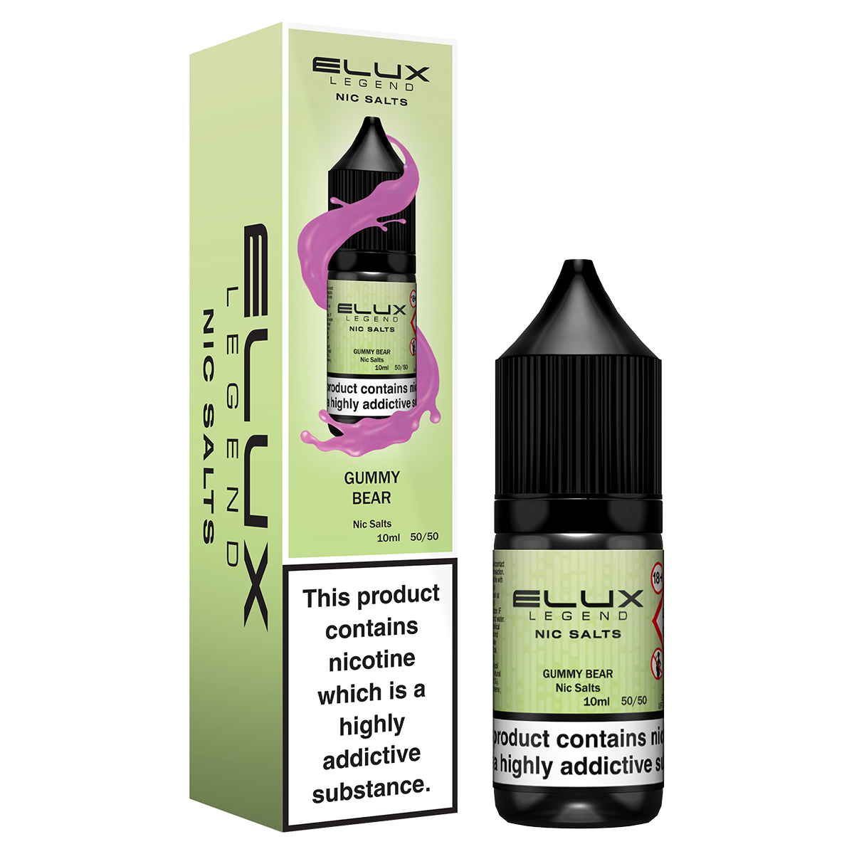 Gummy Bear Nic Salt by Elux 10ml | Isle of Vapes