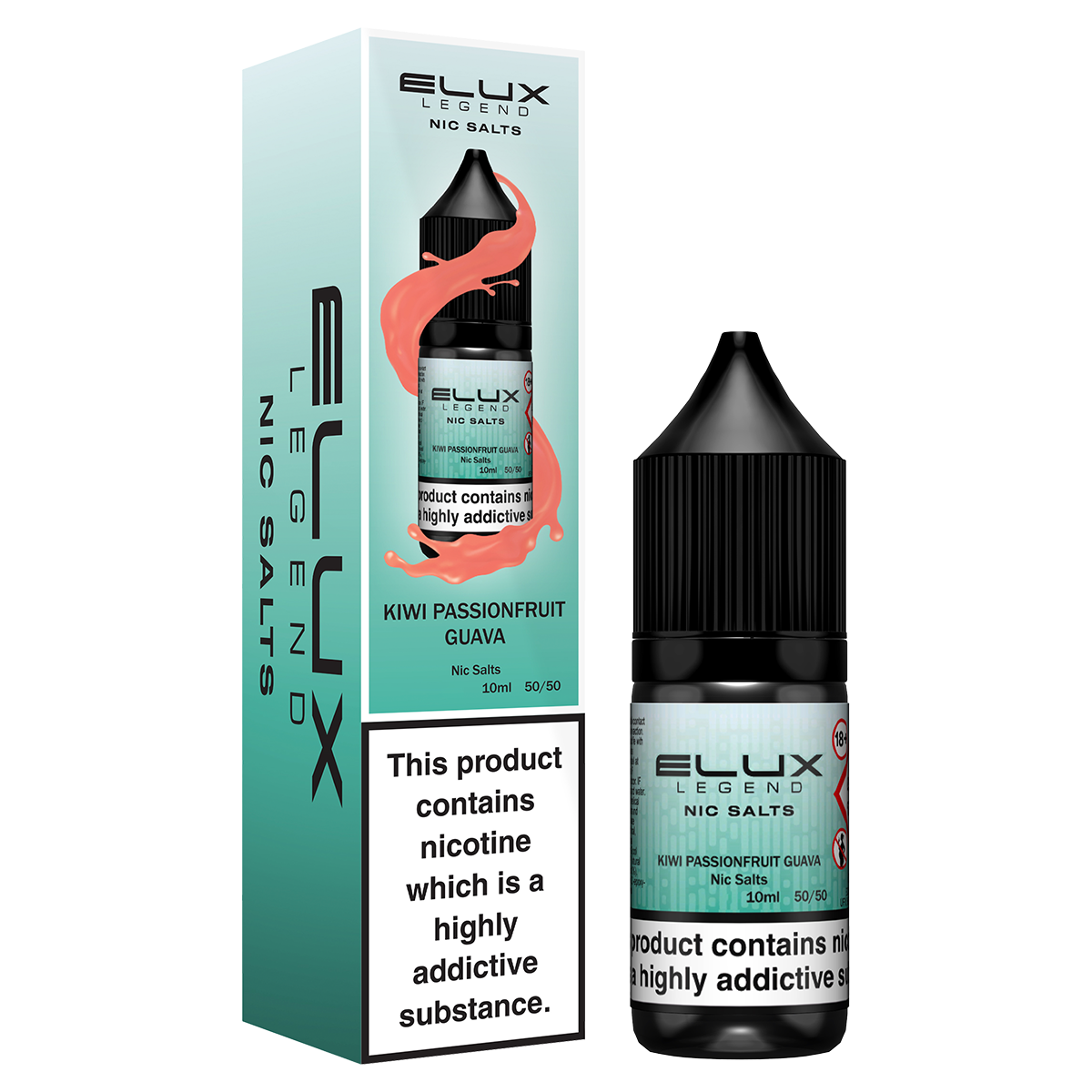 Kiwi Passionfruit Guava Nic Salt by Elux 10ml | Isle of Vapes