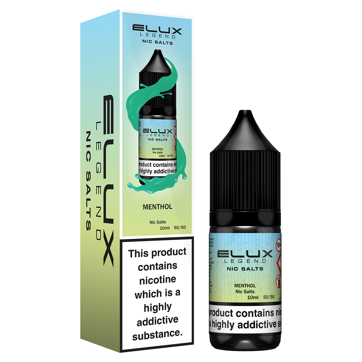 Menthol Nic Salt by Elux 10ml | Isle of Vapes