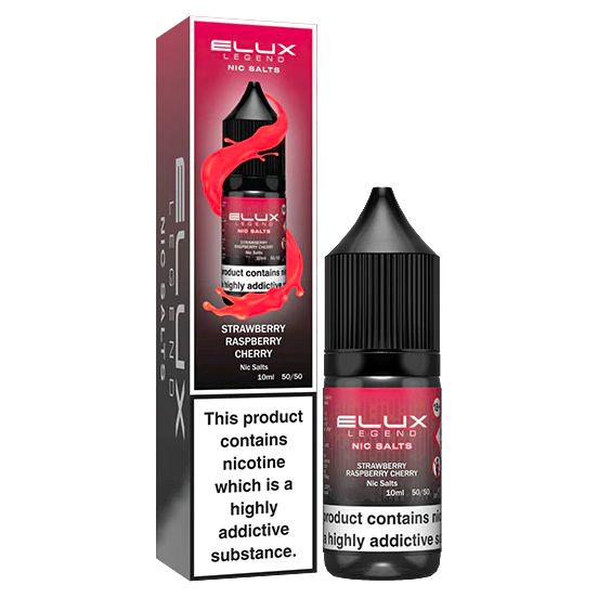 Strawberry Raspberry Cherry Nic Salt by Elux 10ml | Isle of Vapes