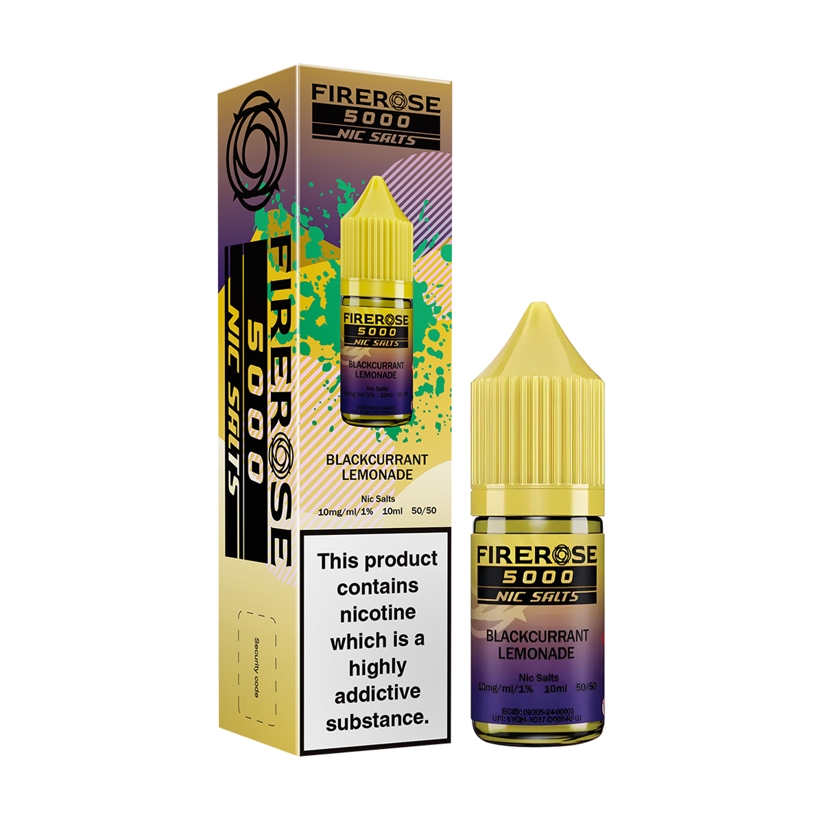 Blackcurrant Lemonade Nic Salt by ELUX Firerose | Isle of Vapes