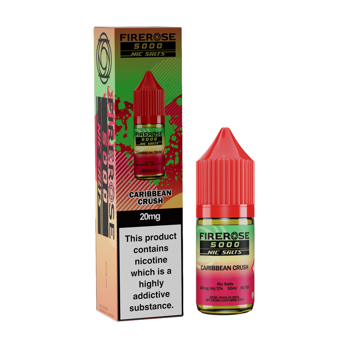 Caribbean Crush Nic Salt by ELUX Firerose
