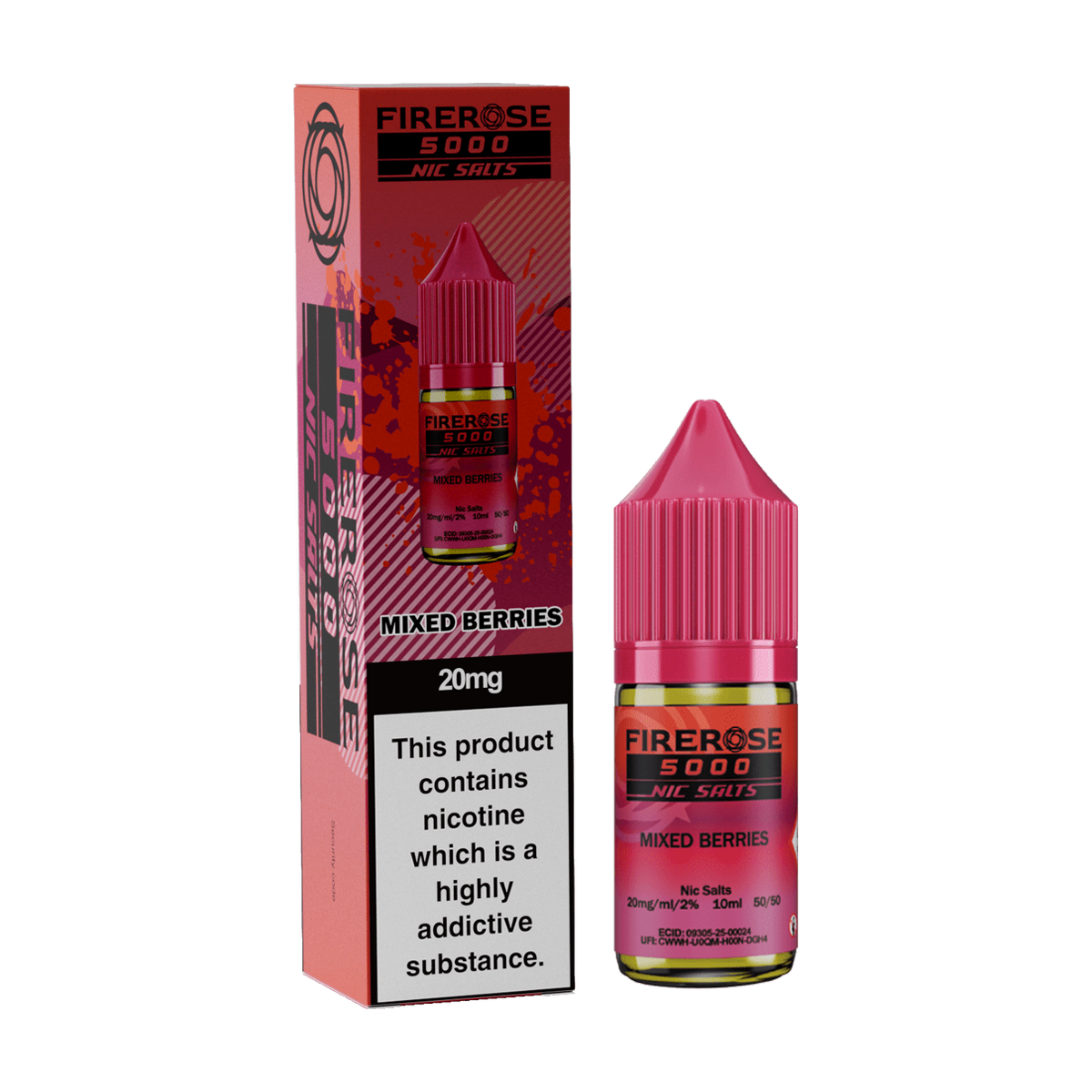 Mixed Berries Nic Salt by ELUX Firerose