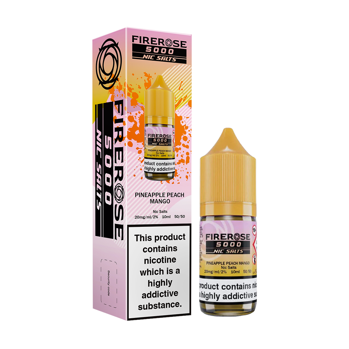 Pineapple Peach Mango Nic Salt by ELUX Firerose | Isle of Vapes