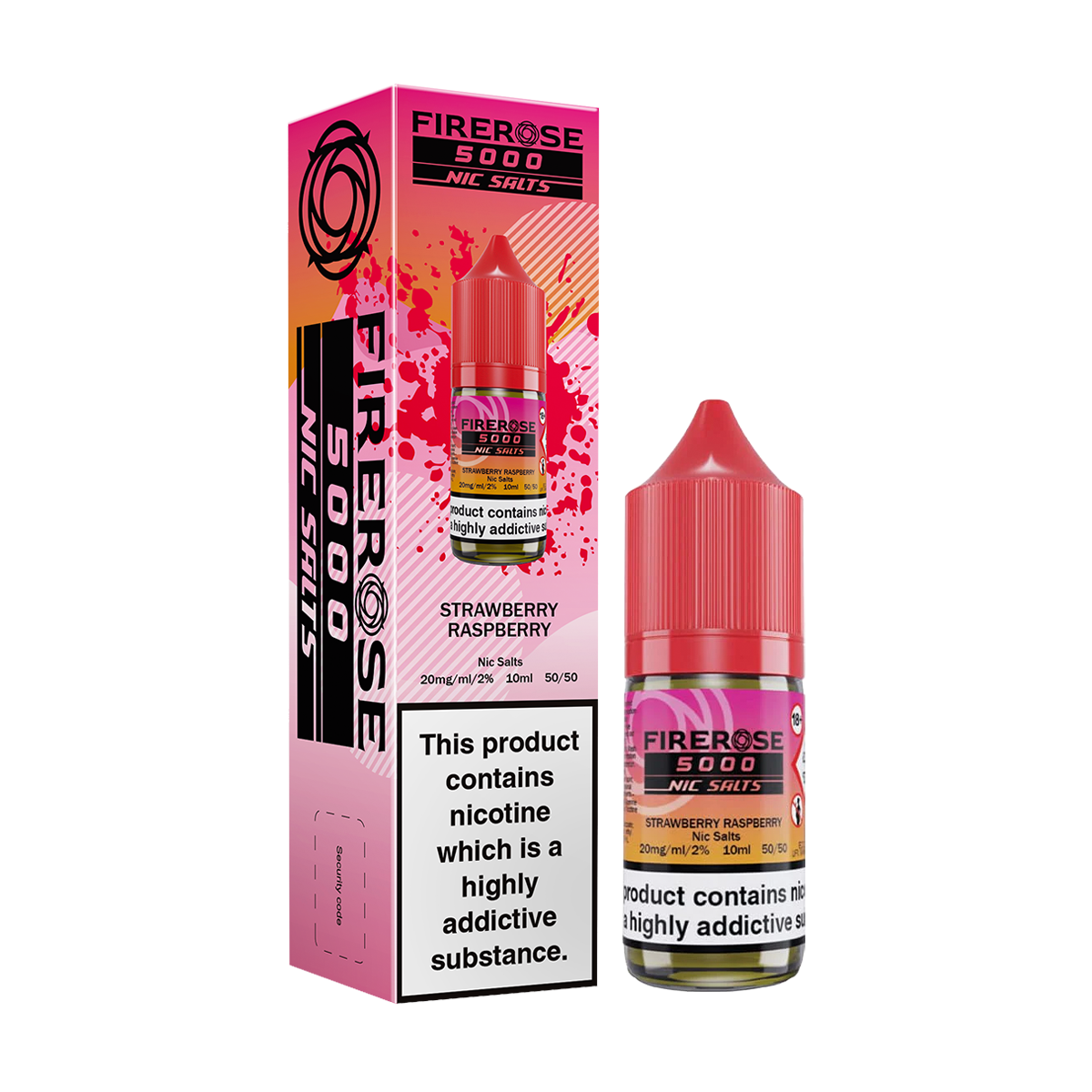 Strawberry Raspberry Nic Salt by ELUX Firerose | Isle of Vapes