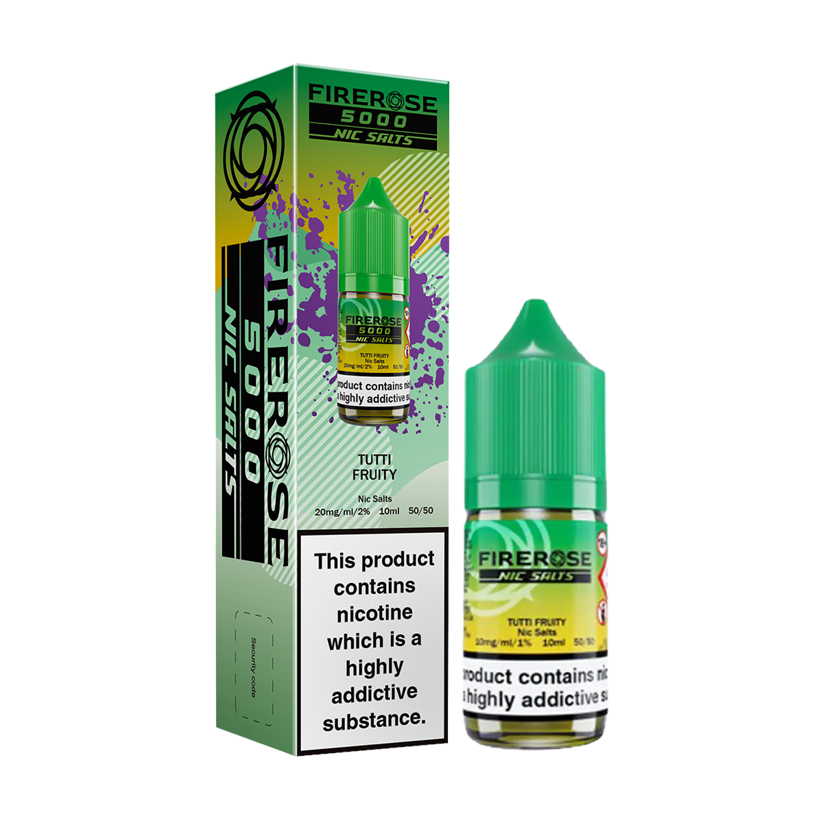 Tutti Fruity Nic Salt by ELUX Firerose | Isle of Vapes