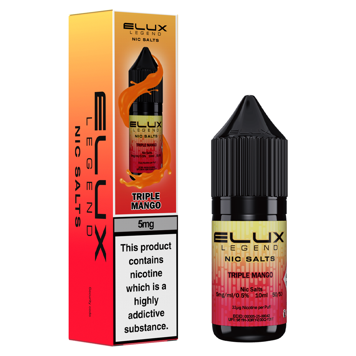 Triple Mango Nic Salt by Elux 10ml | Isle of Vapes