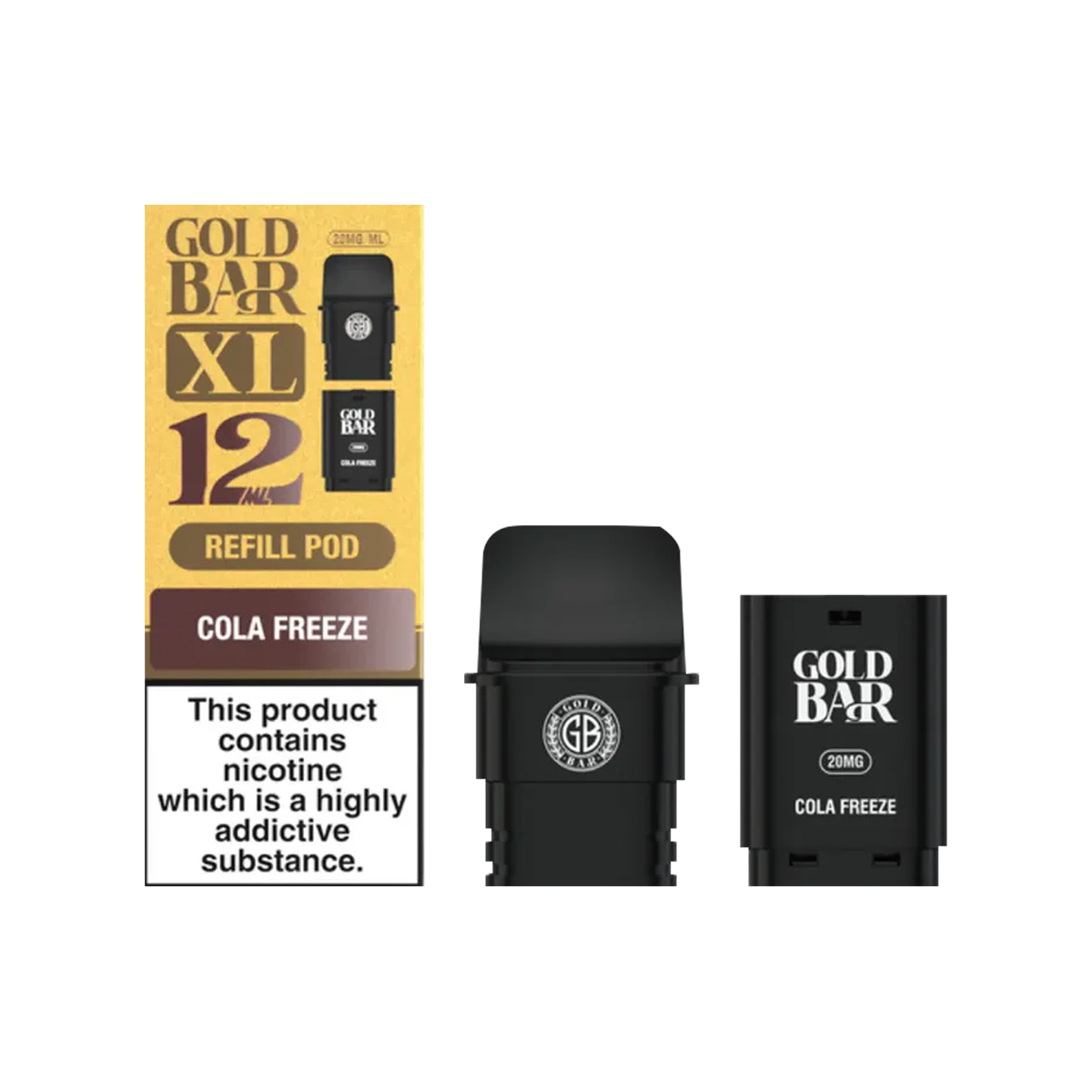Cola Freeze Gold Bar XL Refill Pack | Isle of Vapes