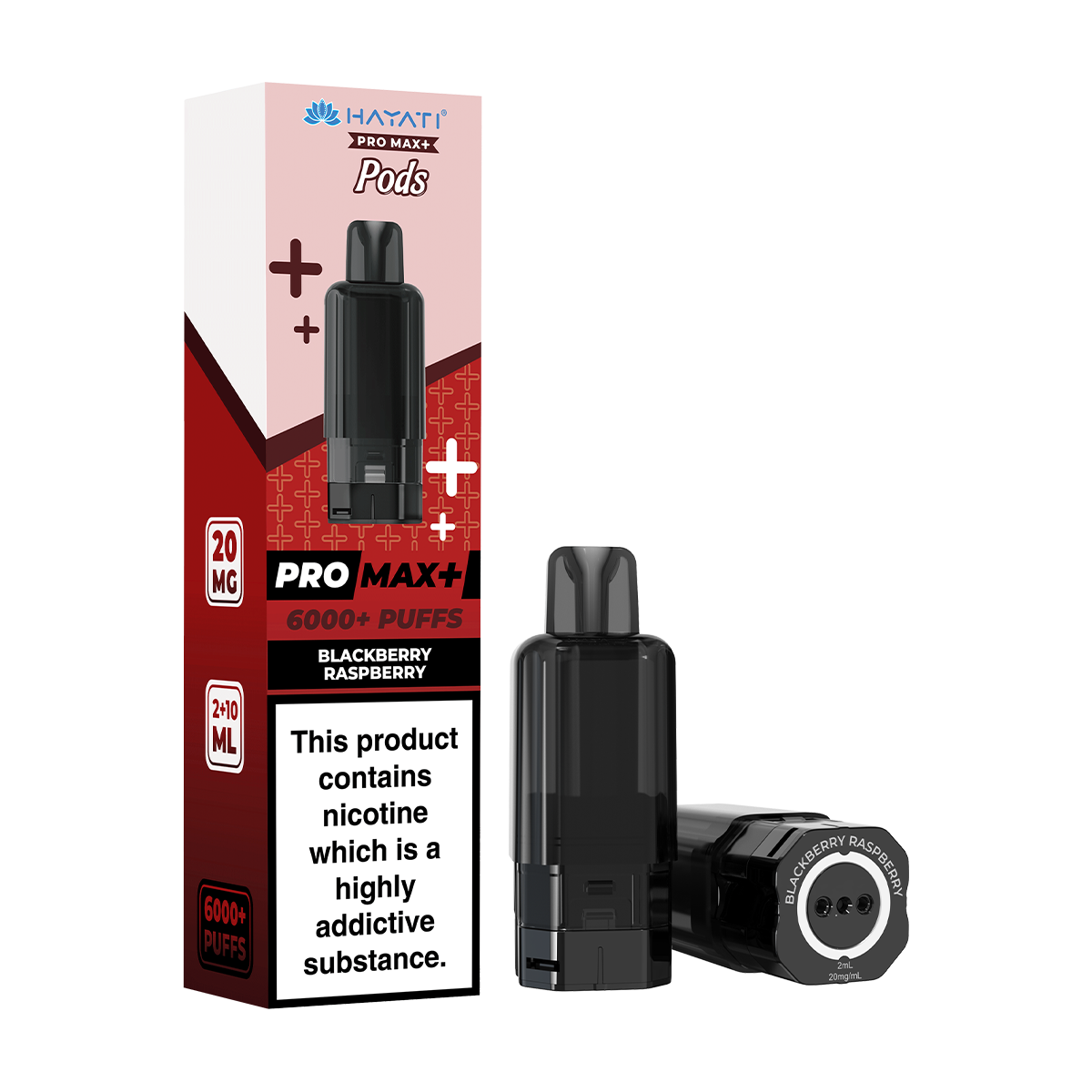 Blackberry Raspberry Hayati Pro Max+ Refill Pack