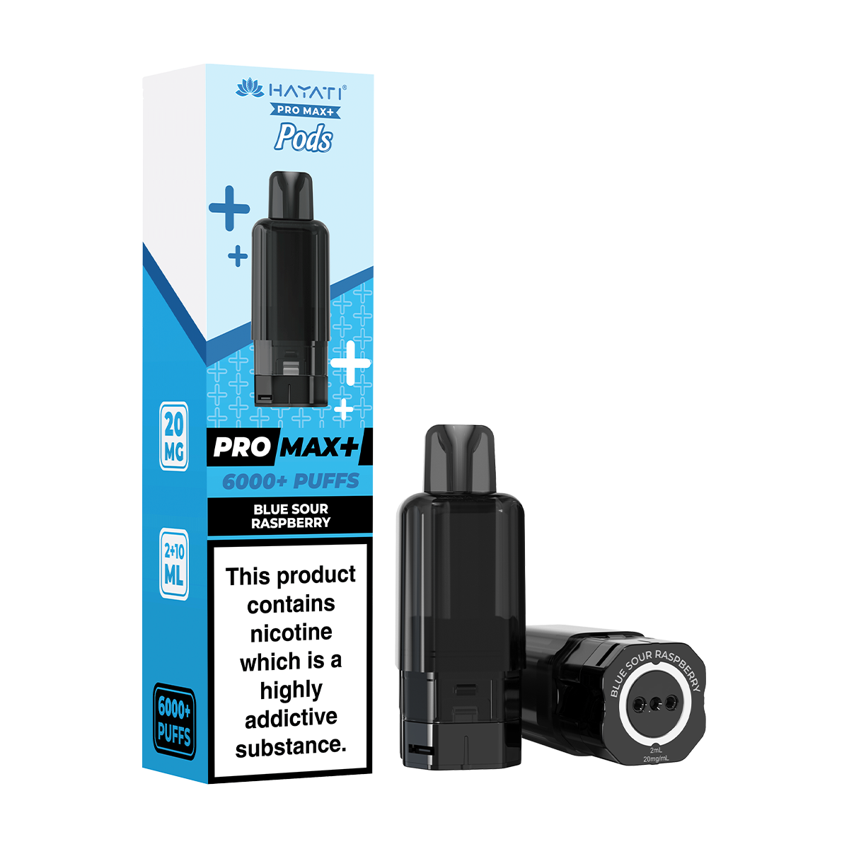 Blue Sour Raspberry Hayati Pro Max+ Refill Pack | Isle of Vapes
