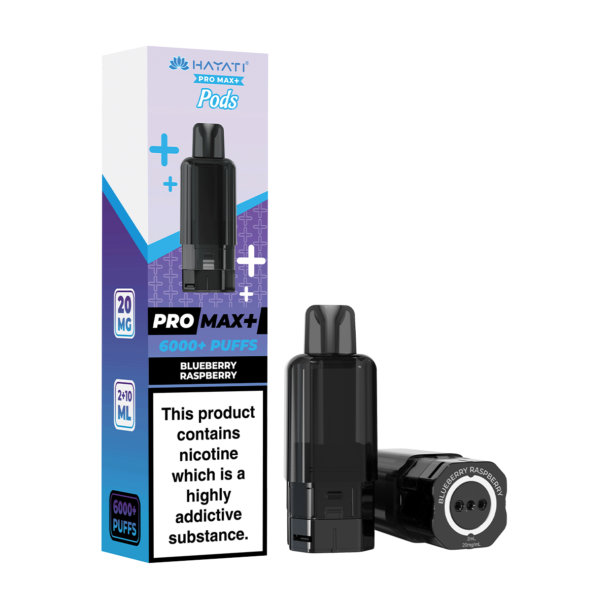Blueberry Raspberry Hayati Pro Max+ Refill Pack