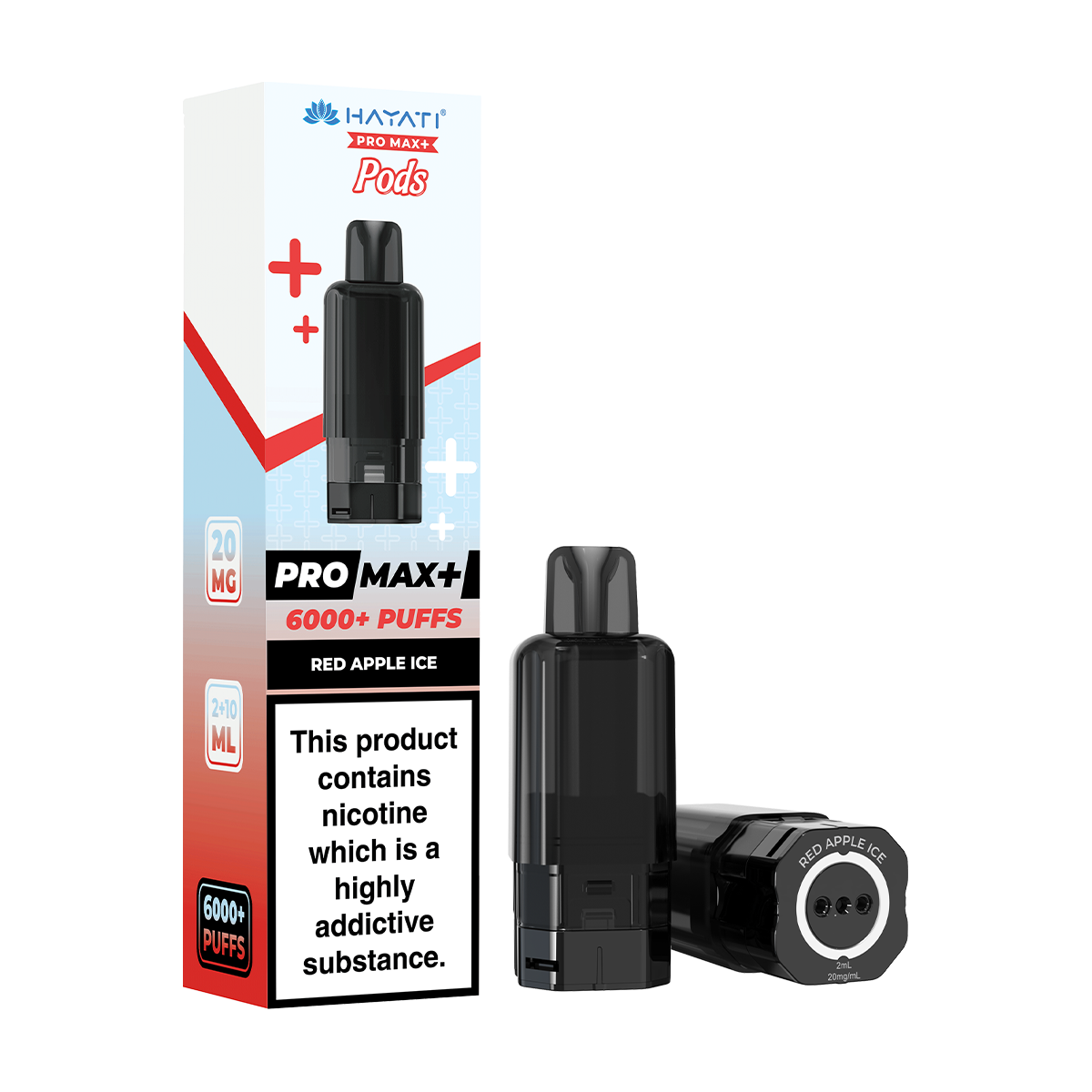 Red Apple Ice Hayati Pro Max+ Refill Pack | Isle of Vapes