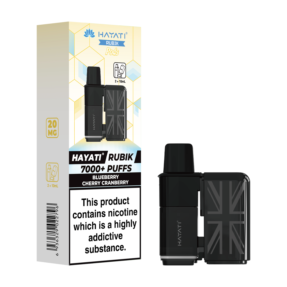 Blueberry Cherry Cranberry Hayati Rubik Refill Pack