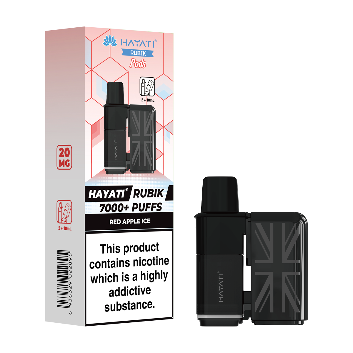 Red Apple Ice Hayati Rubik Refill Pack