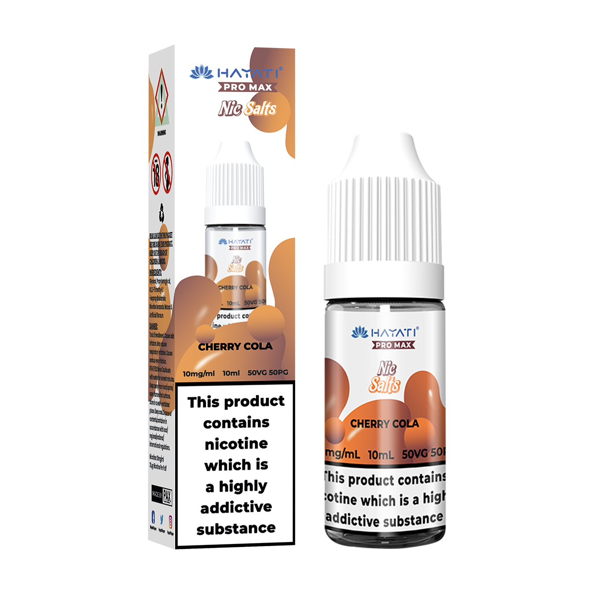 Cherry Cola Nic Salt by Hayati Pro Max 10ml | Isle of Vapes