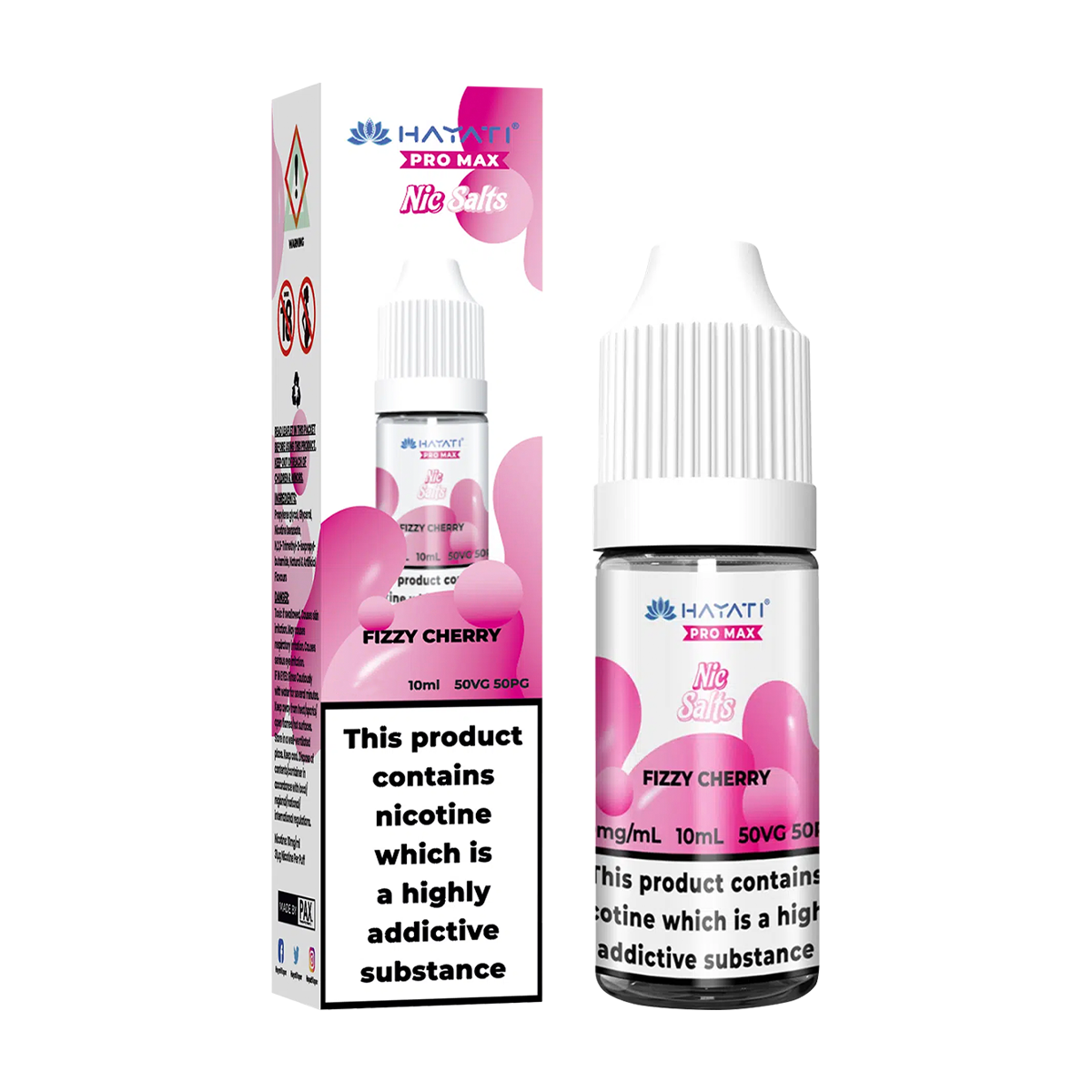 Fizzy Cherry Nic Salt by Hayati Pro Max 10ml | Isle of Vapes
