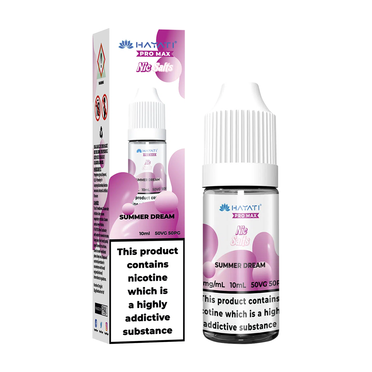 Summer Dream Nic Salt by Hayati Pro Max 10ml