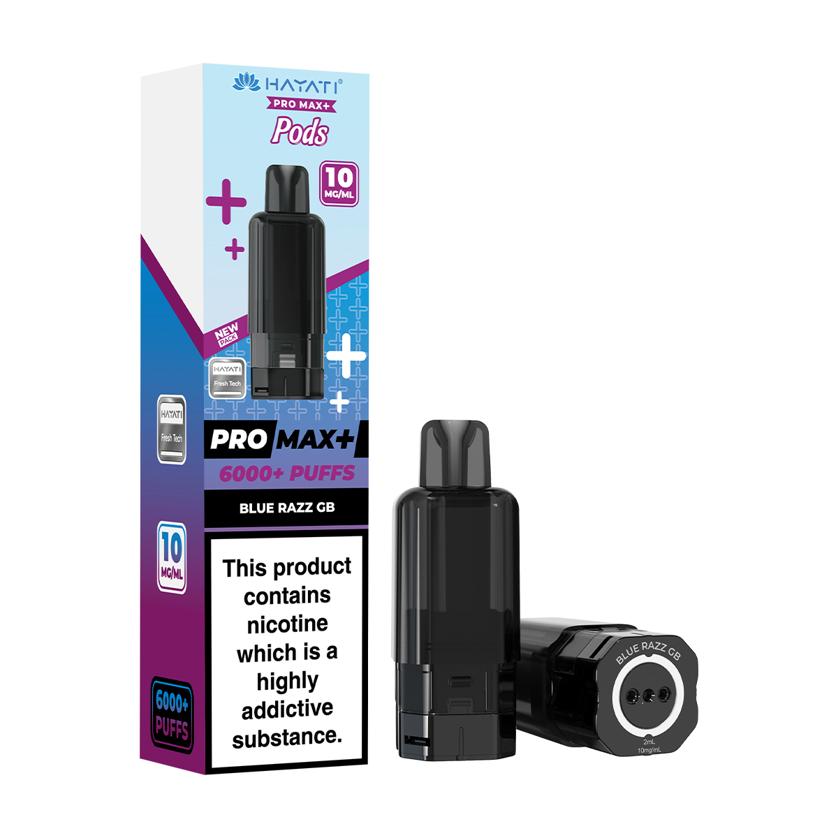 Blue Razz GB Hayati Pro Max+ Refill Pack | Isle of Vapes