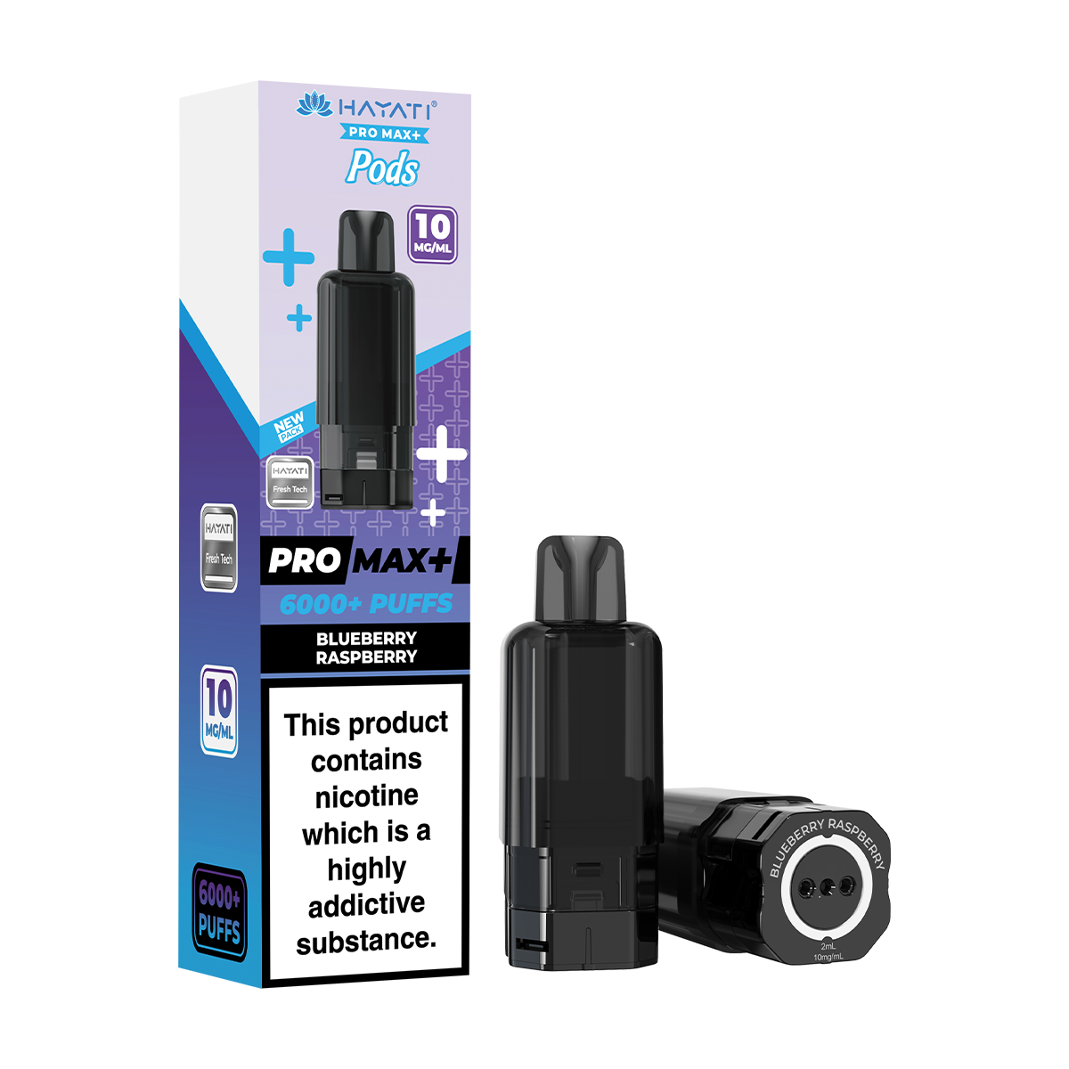 Blueberry Raspberry Hayati Pro Max+ Refill Pack | Isle of Vapes