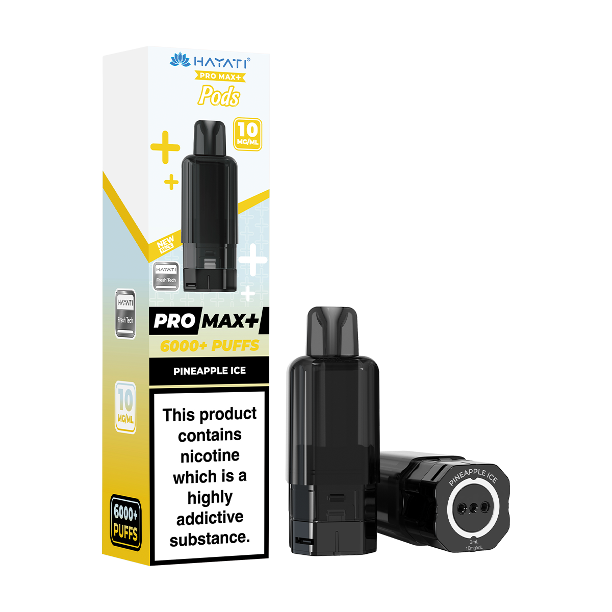 Pineapple Ice Hayati Pro Max+ Refill Pack | Isle of Vapes