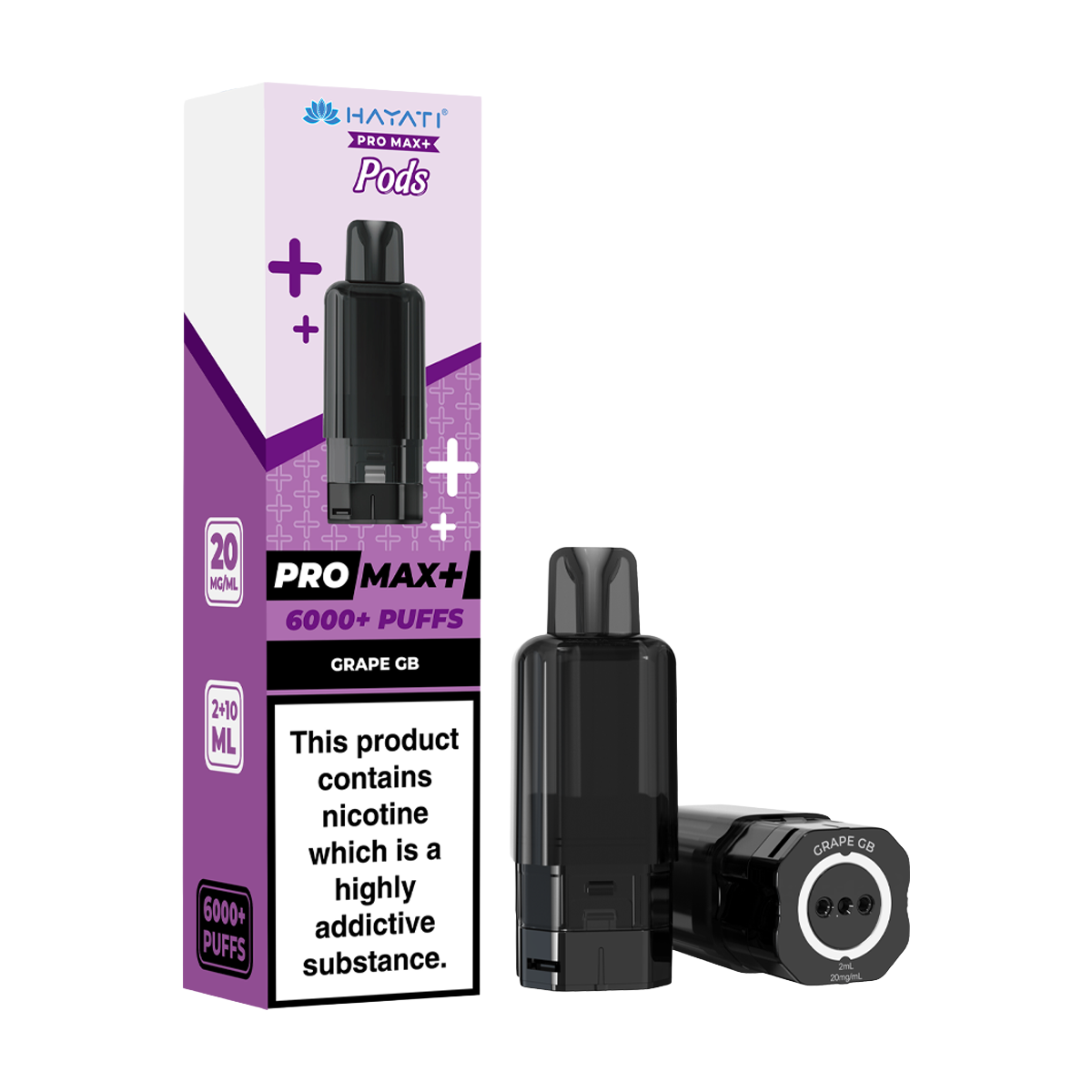 Grape GB Hayati Pro Max+ Refill Pack | Isle of Vapes