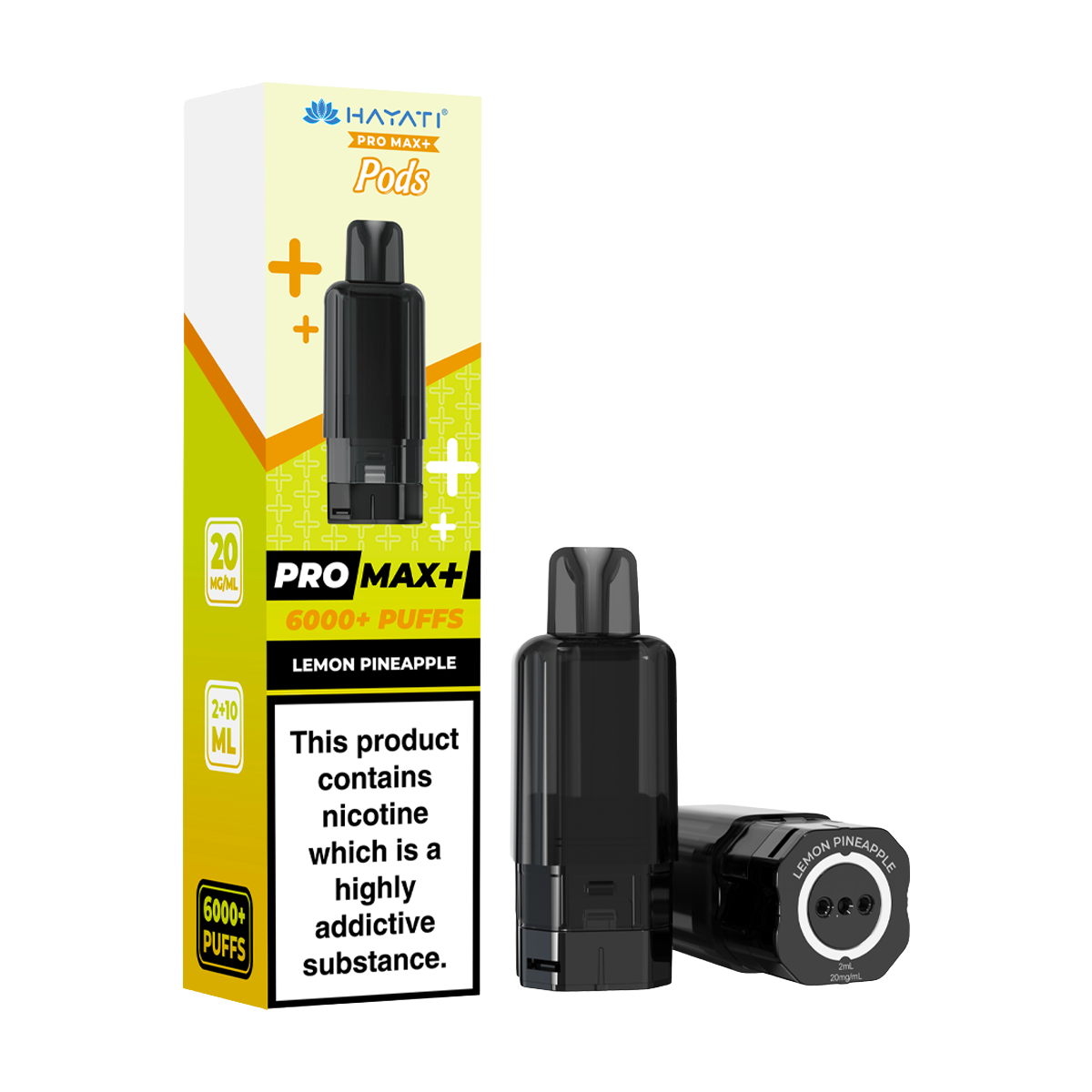 Lemon Pineapple Hayati Pro Max+ Refill Pack | Isle of Vapes