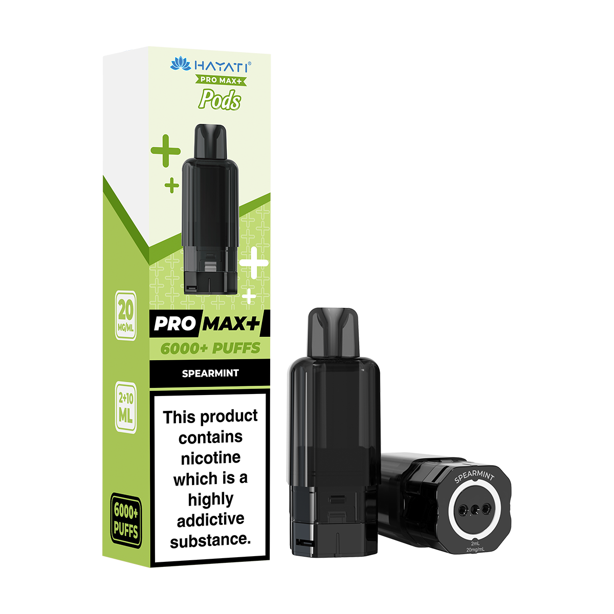 Spearmint Hayati Pro Max+ Refill Pack | Isle of Vapes