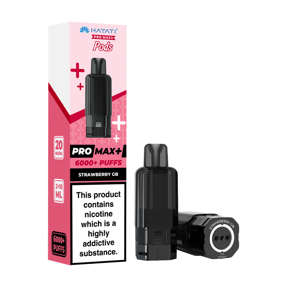Strawberry GB Hayati Pro Max+ Refill Pack | Isle of Vapes