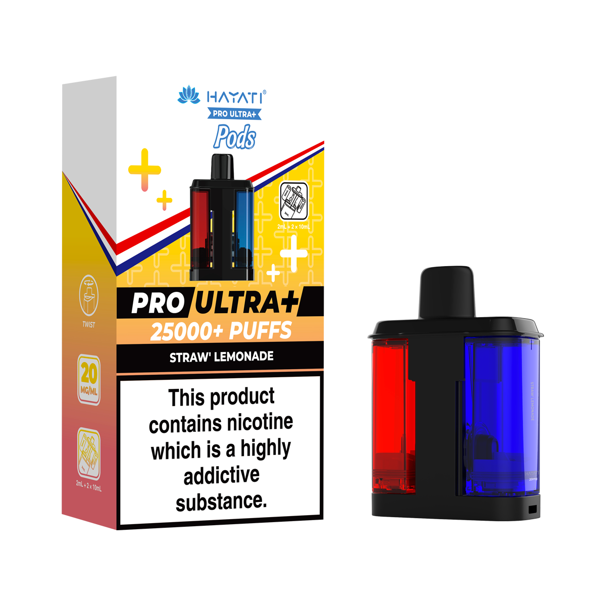 Straw' Lemonade Hayati Pro Ultra Plus Refill Pack