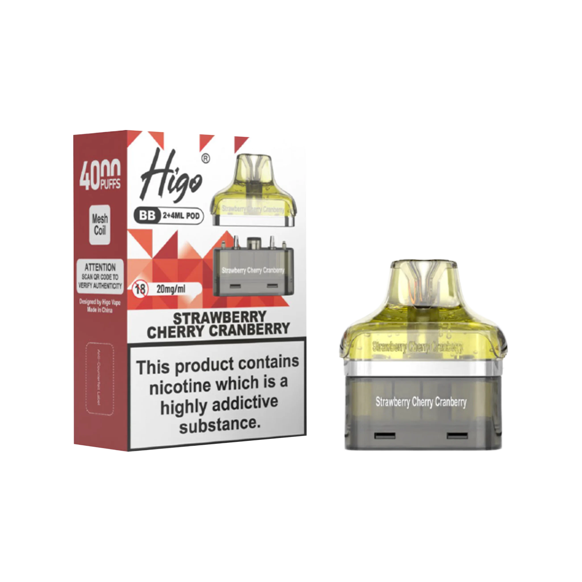 Higo BB 4000 Refill Pack | Isle of Vapes