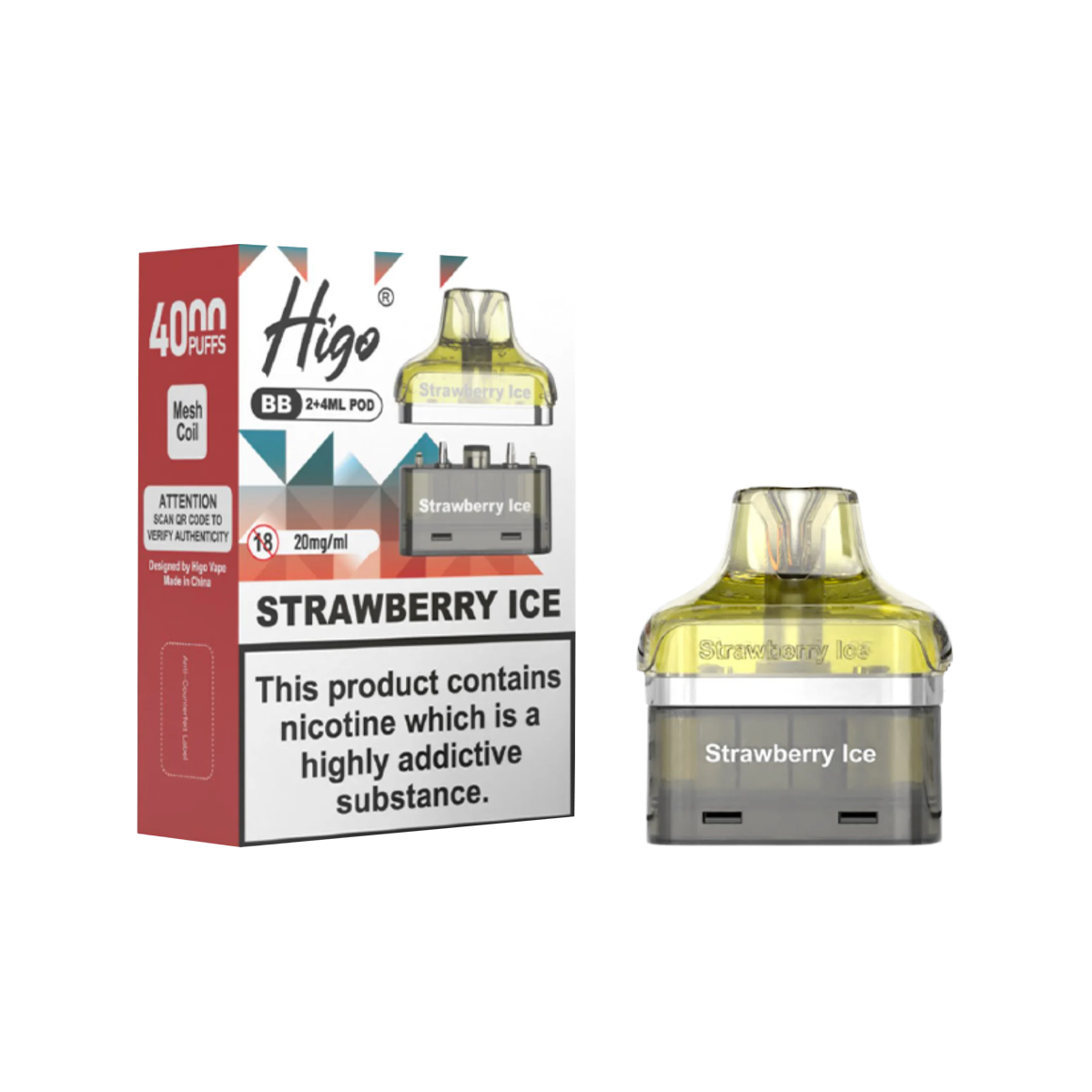 Higo BB 4000 Refill Pack | Isle of Vapes