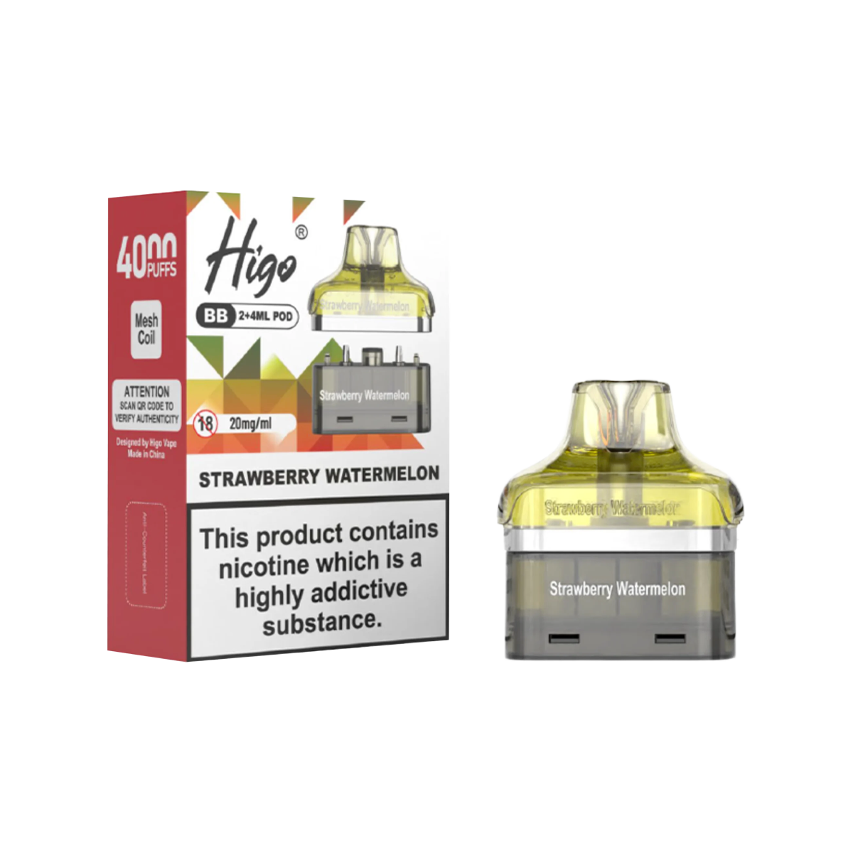 Higo BB 4000 Refill Pack | Isle of Vapes