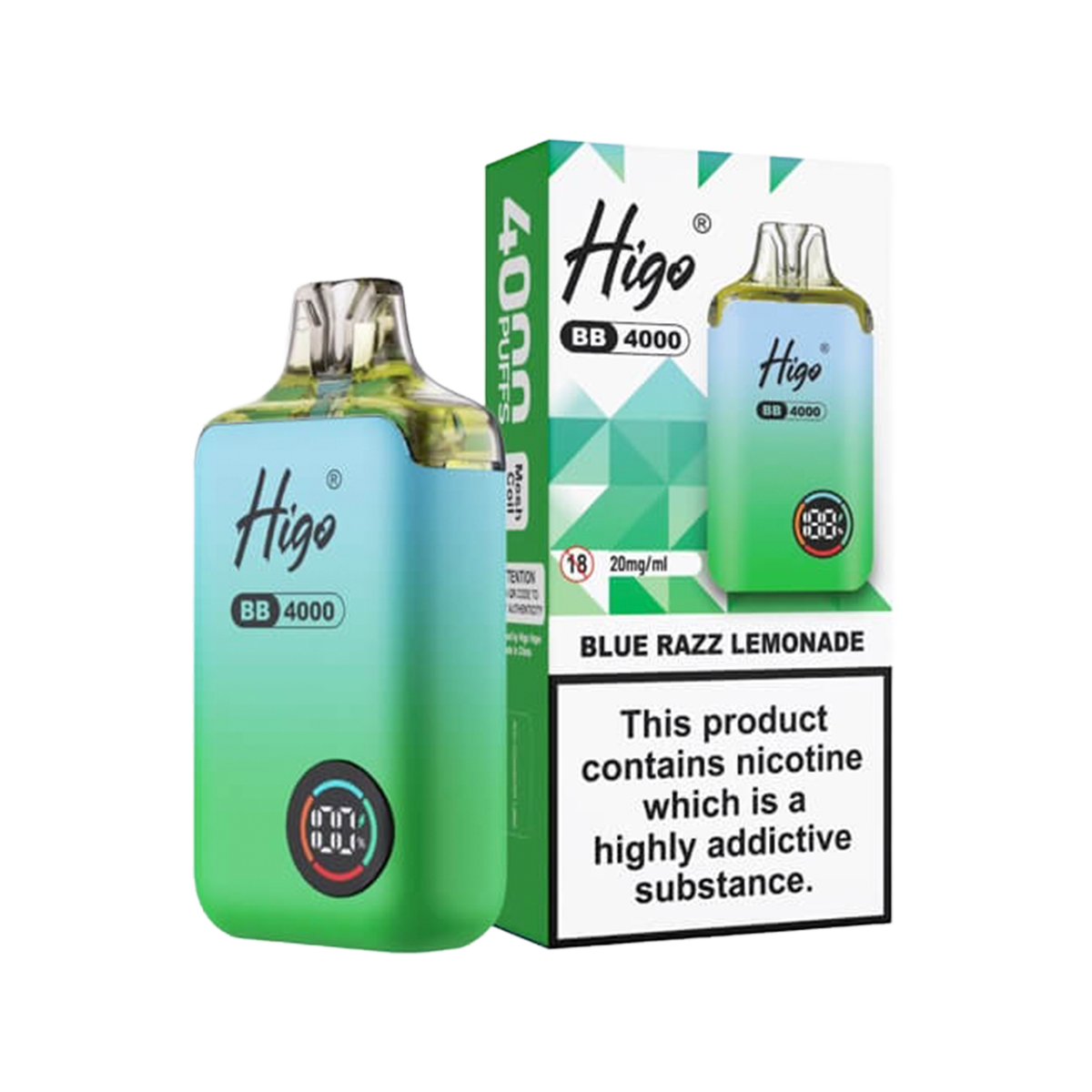 Higo BB 4000 Vape Kit | Isle of Vapes