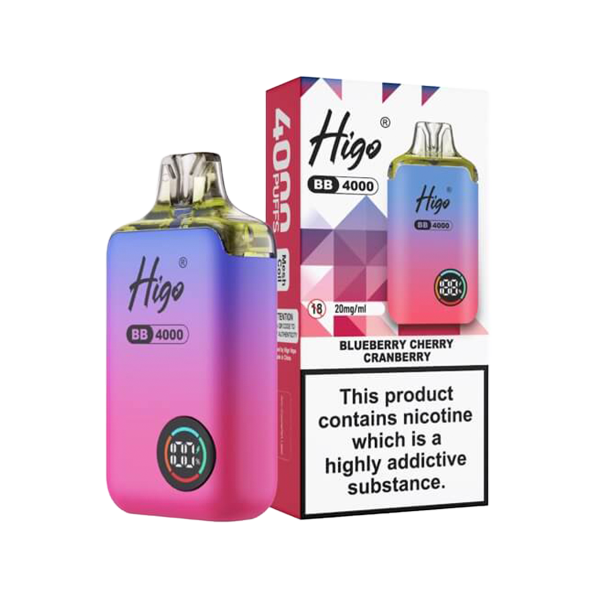 Higo BB 4000 Vape Kit | Isle of Vapes