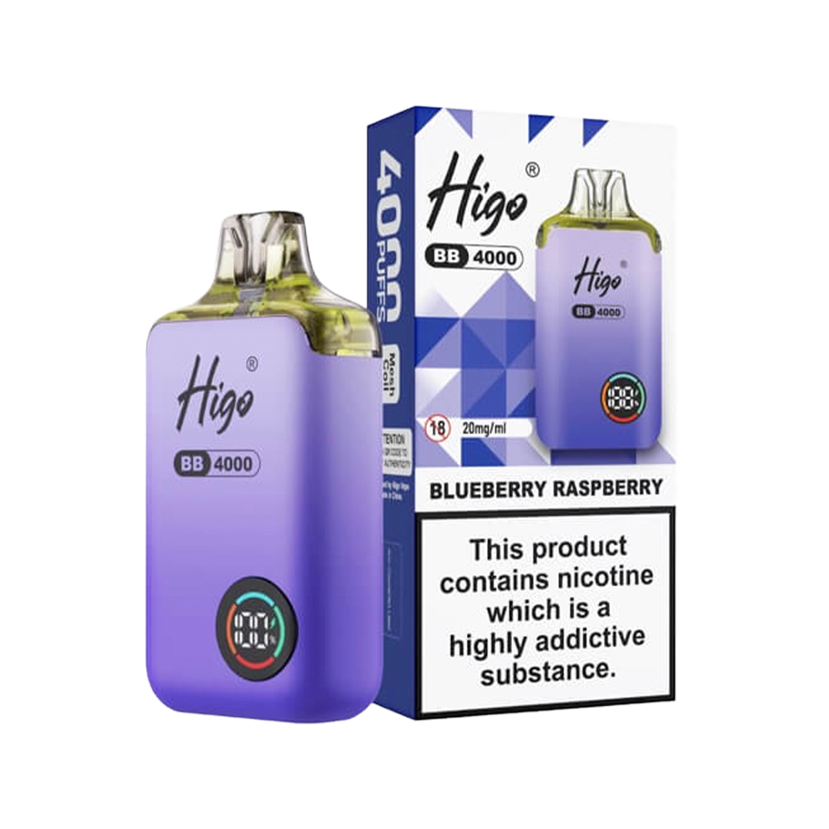 Higo BB 4000 Vape Kit | Isle of Vapes