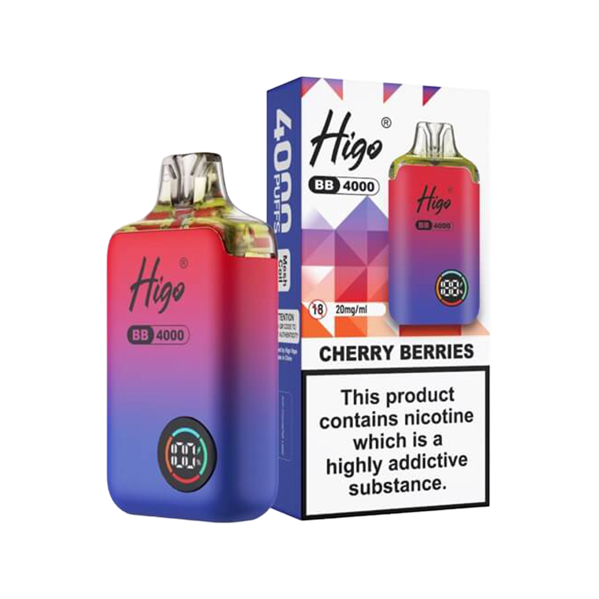 Higo BB 4000 Vape Kit | Isle of Vapes