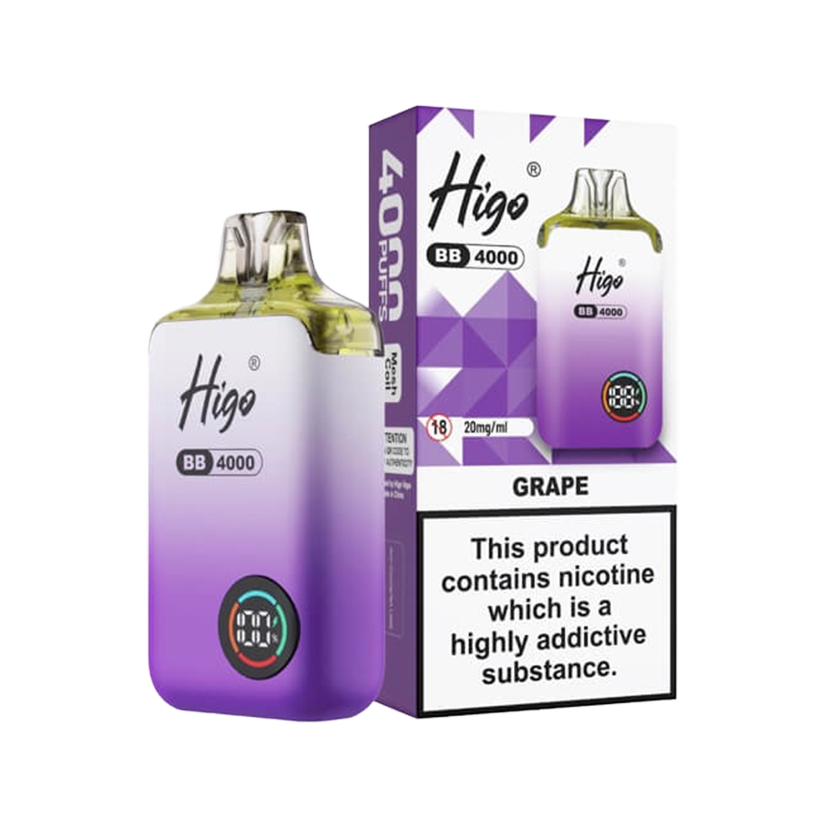 Higo BB 4000 Vape Kit | Isle of Vapes