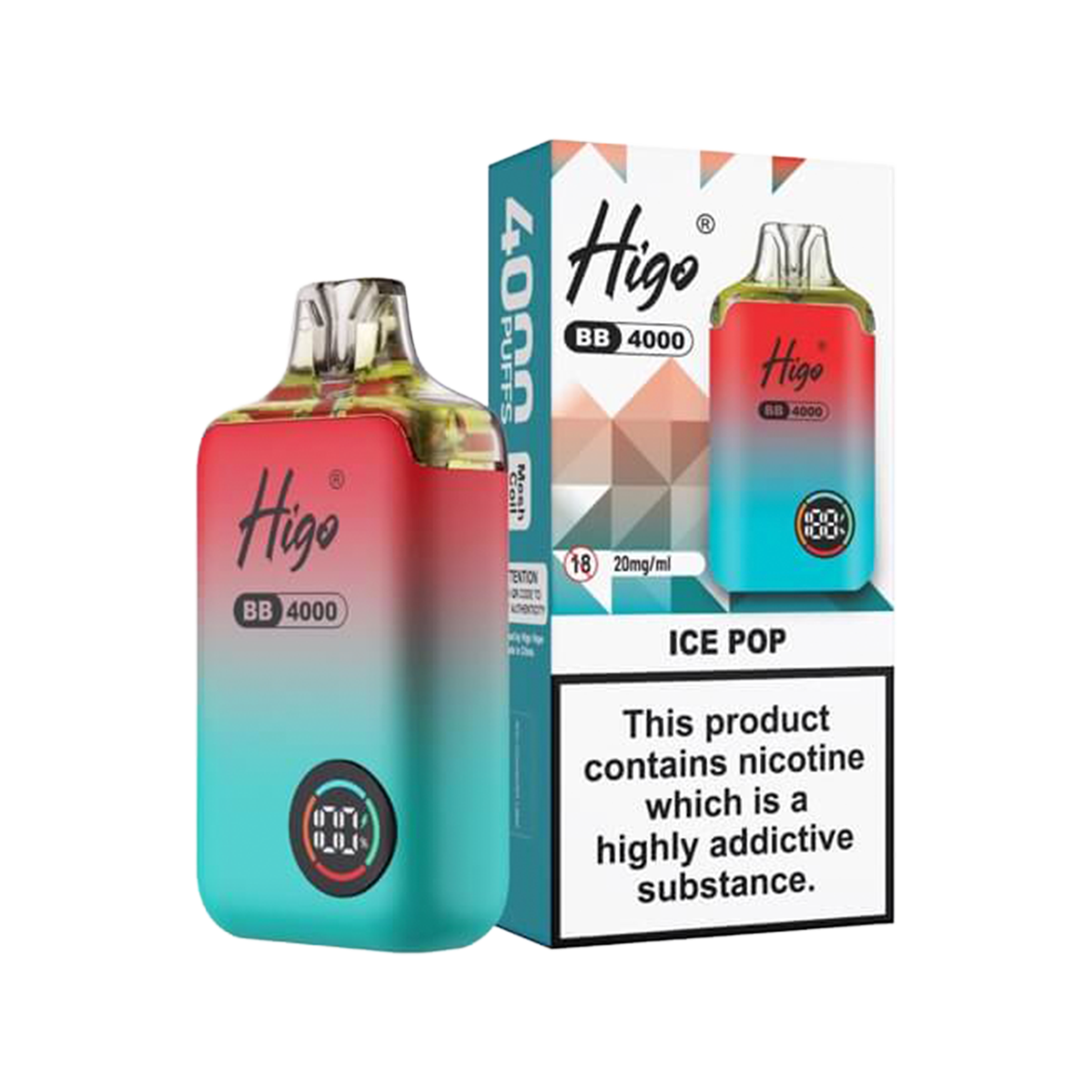 Higo BB 4000 Vape Kit | Isle of Vapes