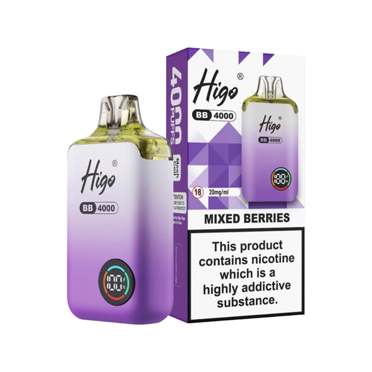 Higo BB 4000 Vape Kit | Isle of Vapes
