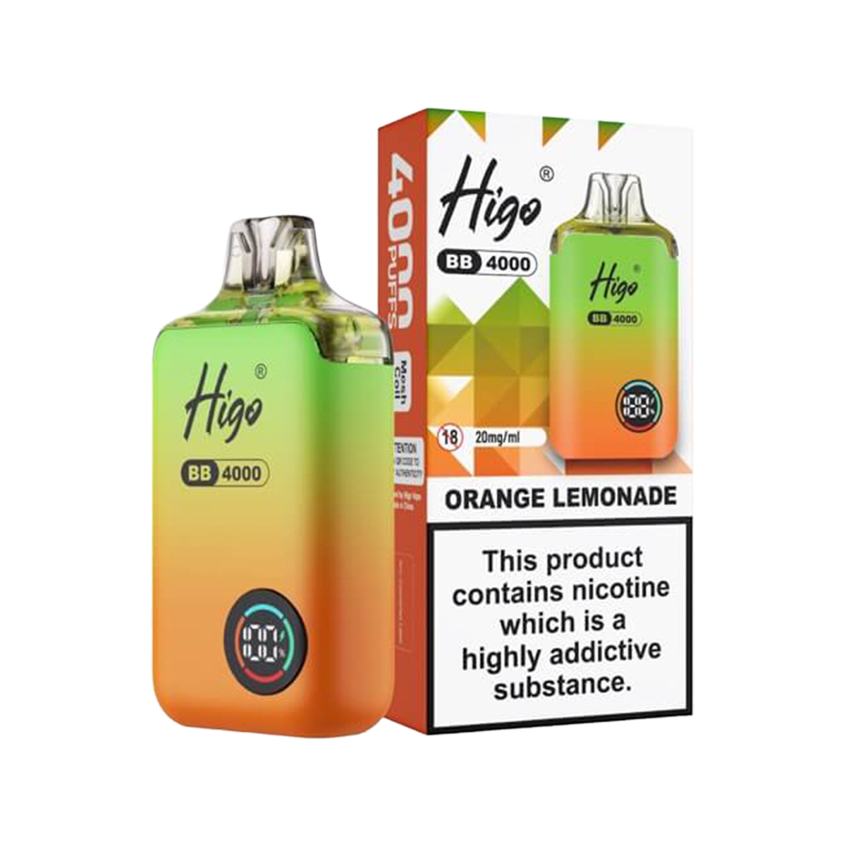 Higo BB 4000 Vape Kit | Isle of Vapes