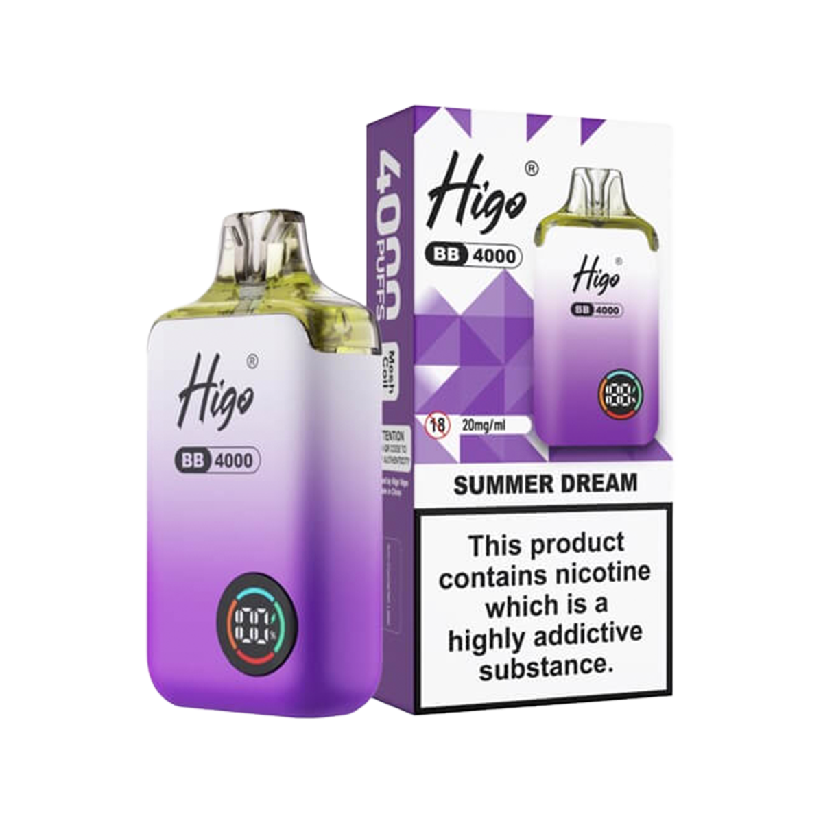 Higo BB 4000 Vape Kit | Isle of Vapes
