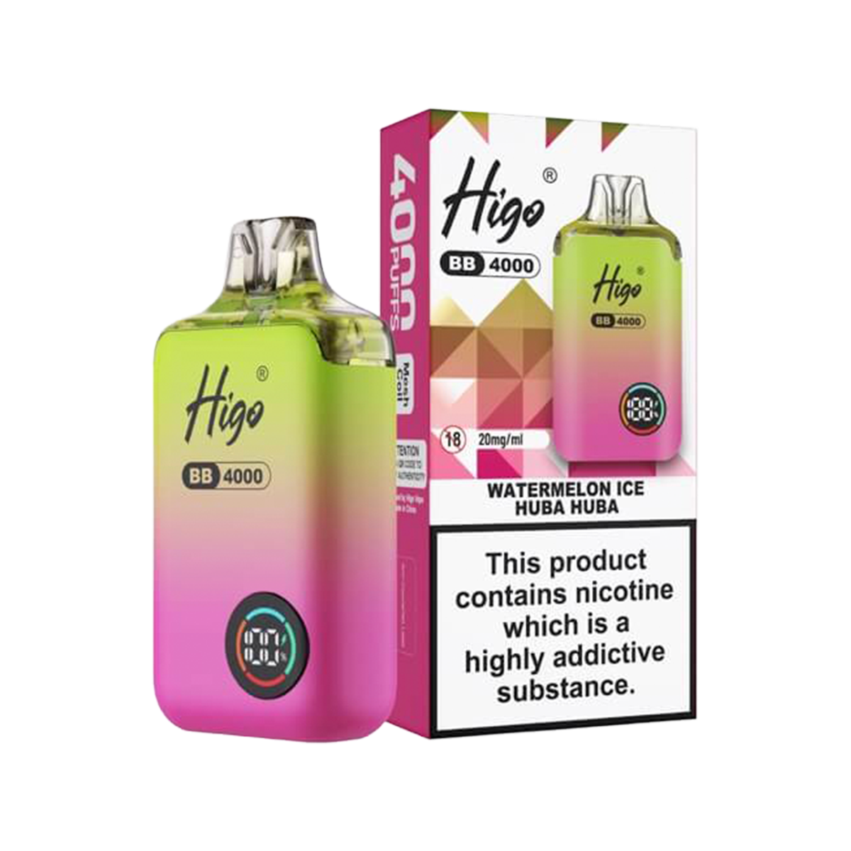 Higo BB 4000 Vape Kit | Isle of Vapes