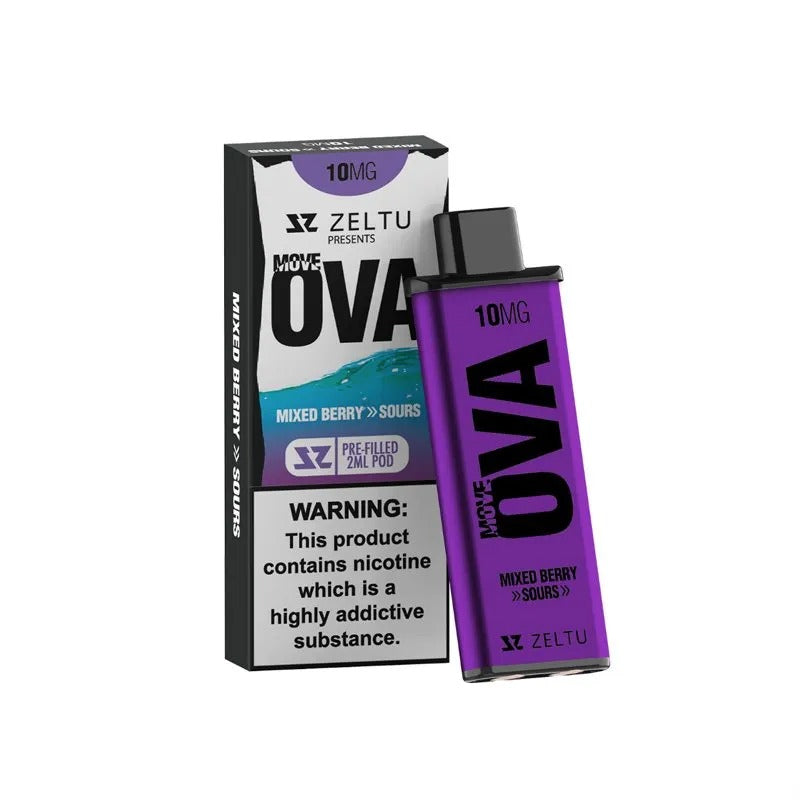 Mixed Berry Sour Zeltu X3 Prefilled Pod — Move Ova