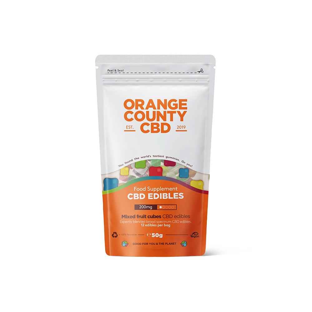 Orange County CBD Gummy Cubes - Mini Grab Bag