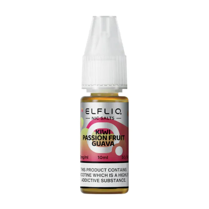 Kiwi Passion Fruit Guava Elfliq Nic Salt by Elfbar - 10ml